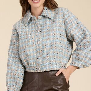 Tyler böe Boucle Jacket new with tags